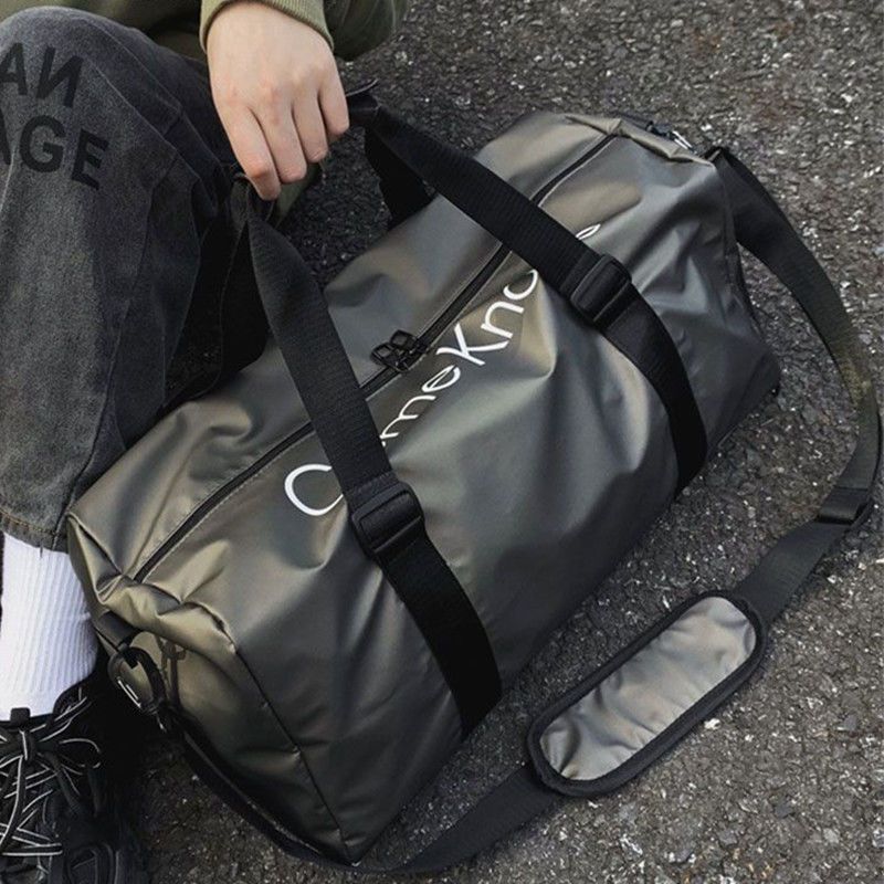 Sports backpack waterproof with dry-wet separation compartment