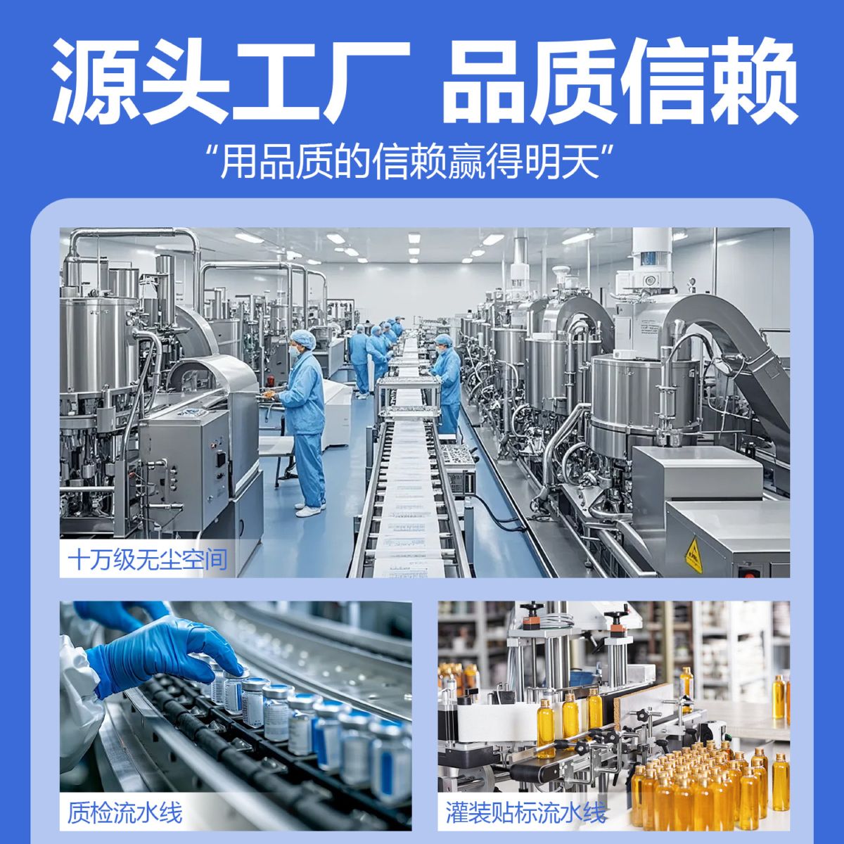 跨境专供 Hyaluronic acid 玻尿酸精华液 保湿补水滋润面部精华