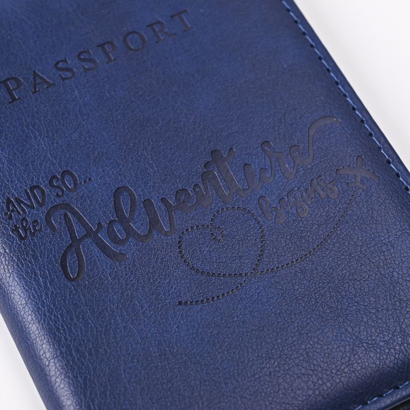 PU-Reisepass-Etui, Gepäcketikett, Tickethalter-Set