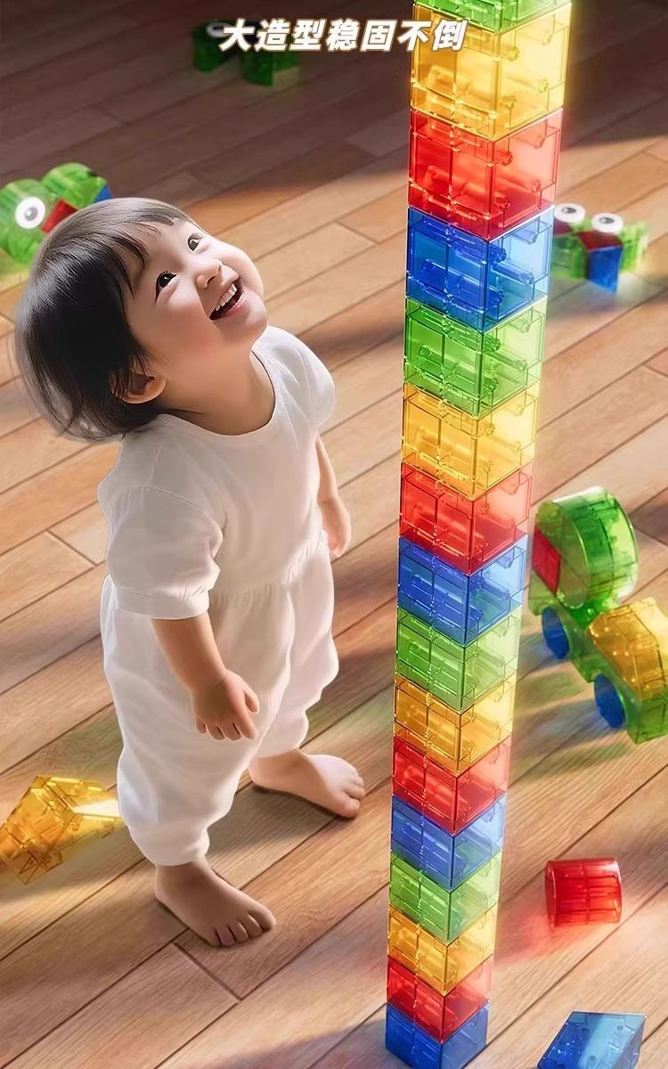 3D Magnetische Bausteine Lernspielzeug