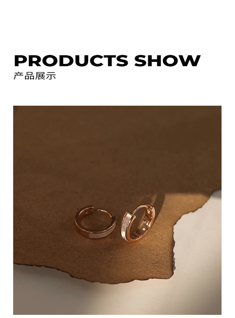 Minimalist silver ear cuffs, 2025 new design