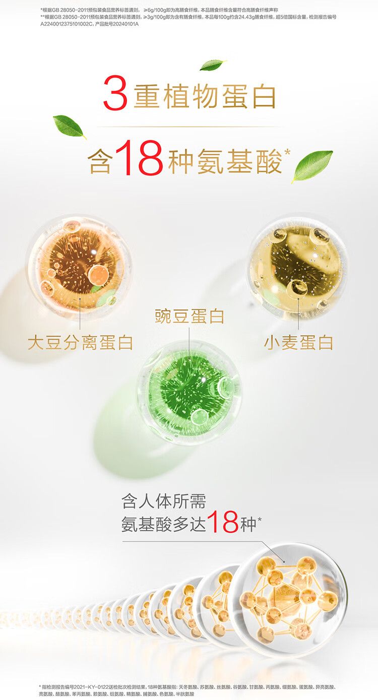 Tanshen Plant Protein Powder Soy and Pea Protein
