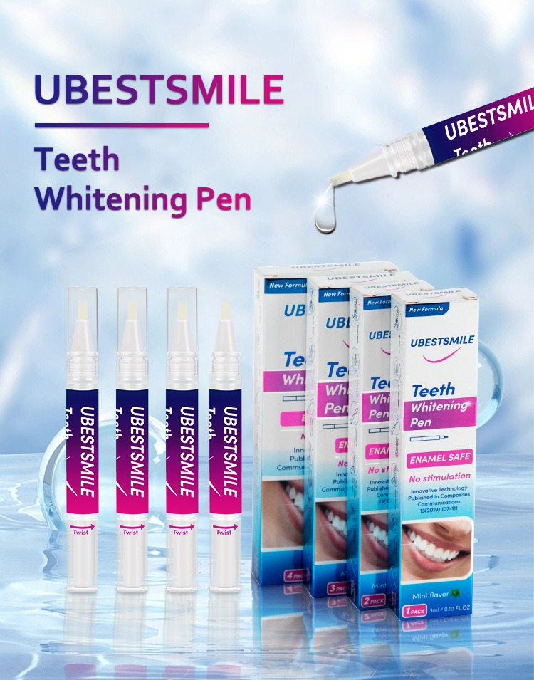 Zahnaufhellungsstift mit Gel-Nachfüllung