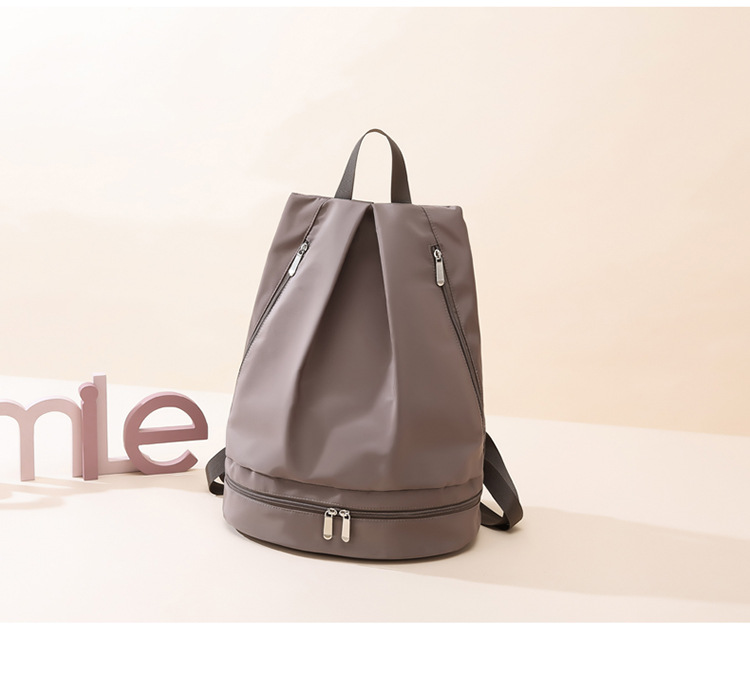 Fitness-Rucksack mit Schuhfach, Oxford-Gewebe
