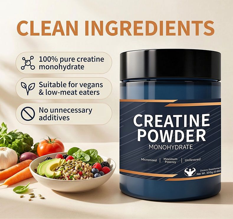 Kreatine Monohidrat Tozu, 300g