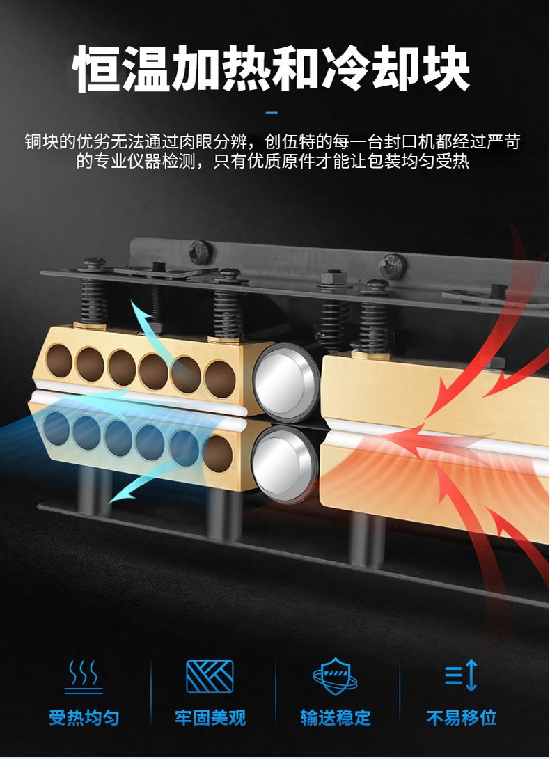 Commercial Fully Automatic Sealing Machine, Aluminum Foil