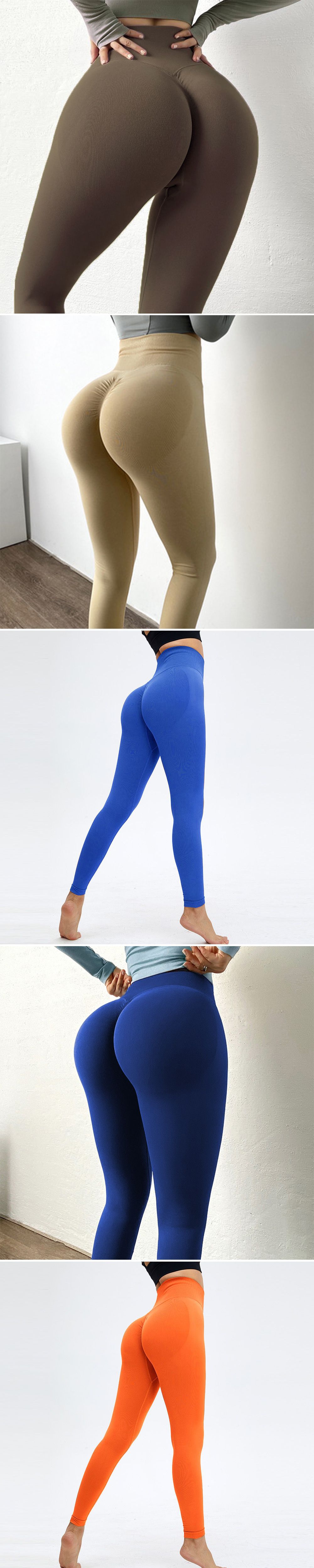 Yoga Pantolonu Seamless Yüksek Belli