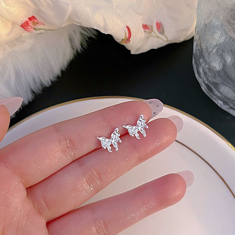 S925 Silber Ohrstecker für Damen mit Knorpeldesign