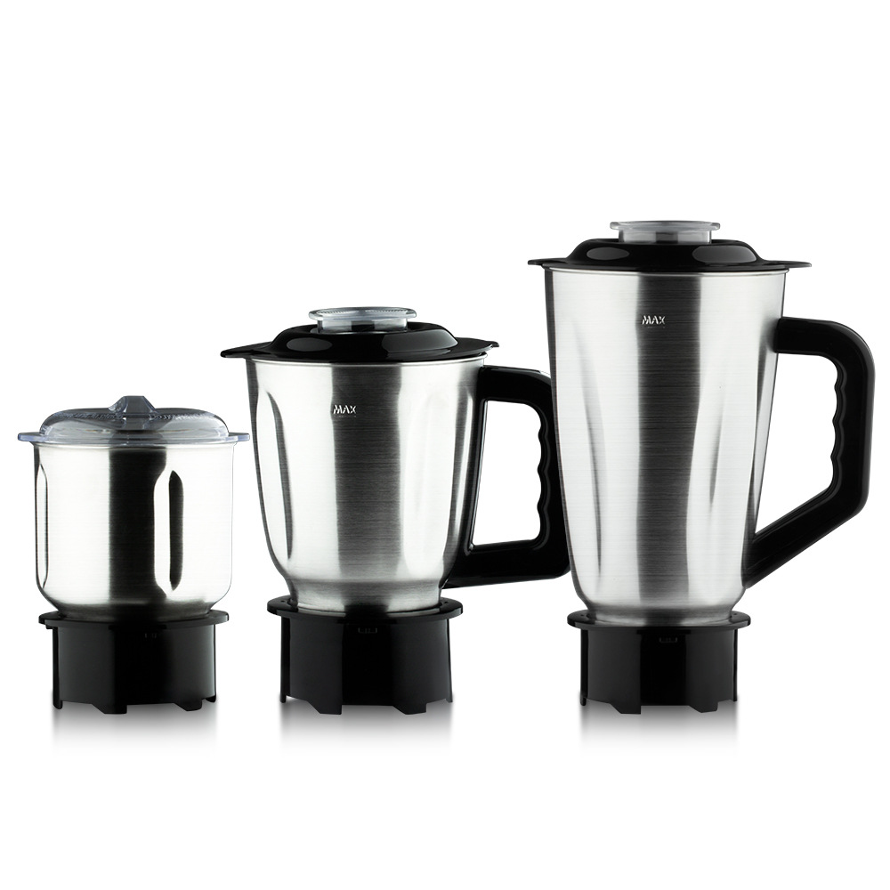 Multifunktionaler Küchenmixer, Edelstahl, Kochen und Entsaften