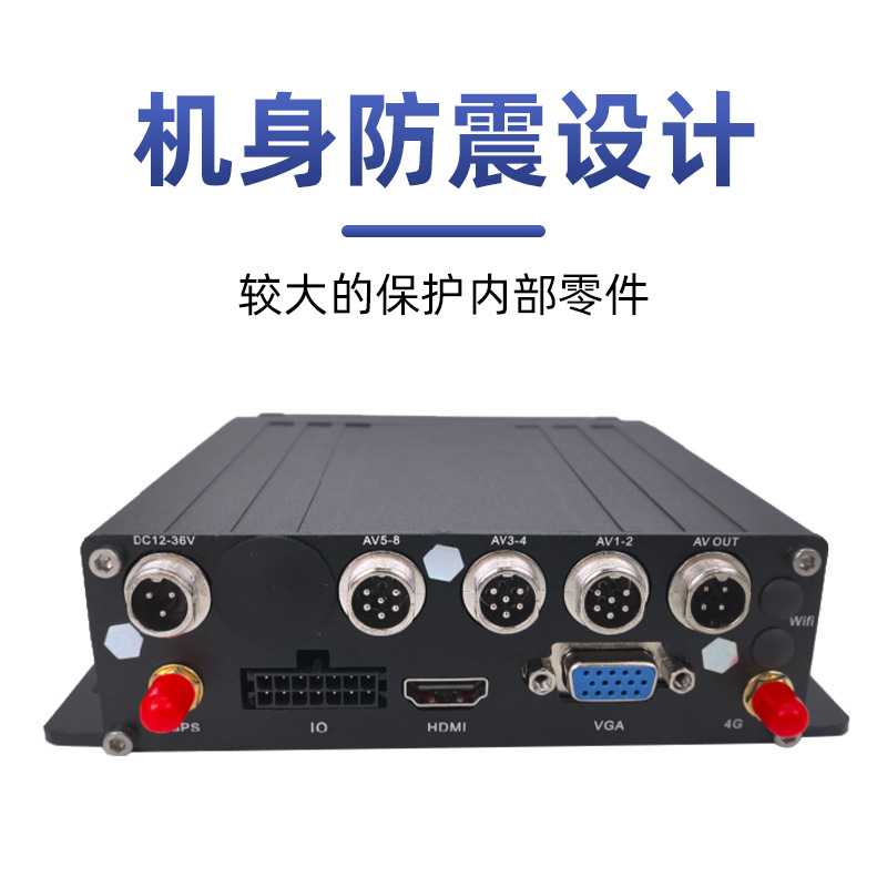 HiSilicon 4CH/8CH WiFi Vehicle DVR with 4G GPS and 1080P Recording