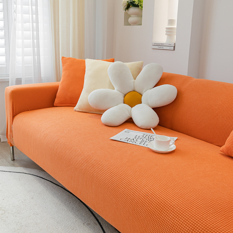 Corn Velvet Sofa Cover Thick Elastic Non-Slip