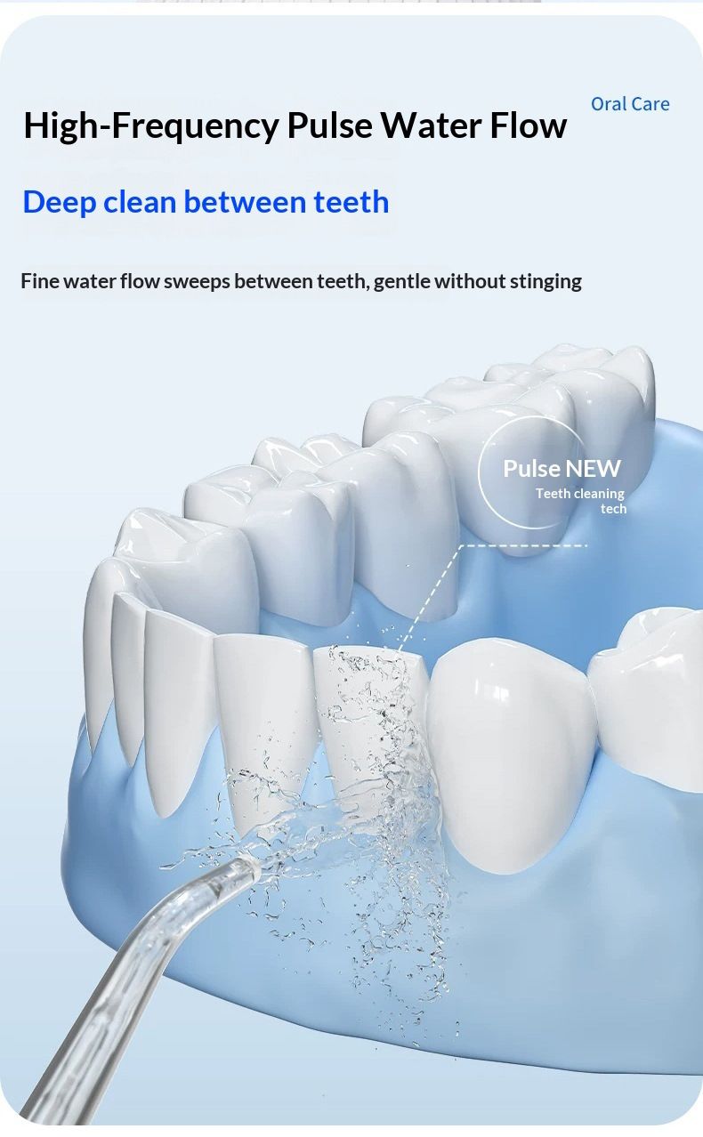 Portable smart electric water flosser