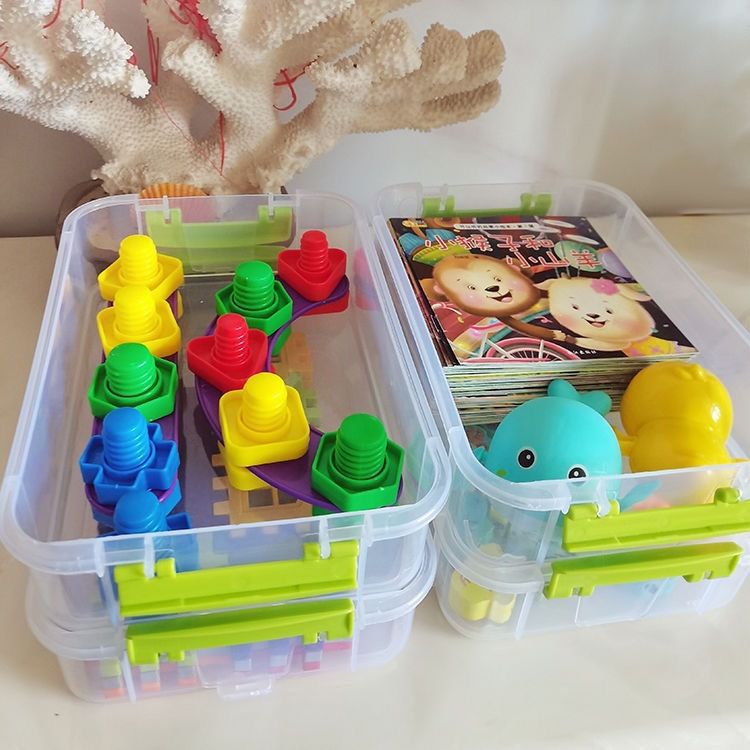 Transparent Stackable Jewelry Storage Box for Cosmetics and Accessories
