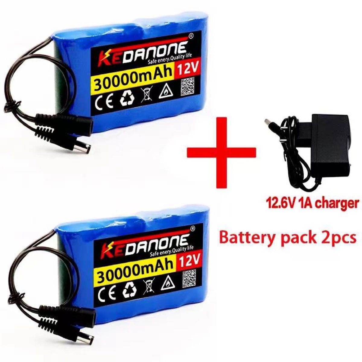 12V 30000mAh Lithium-Akkupaket für CCTV-Kamera