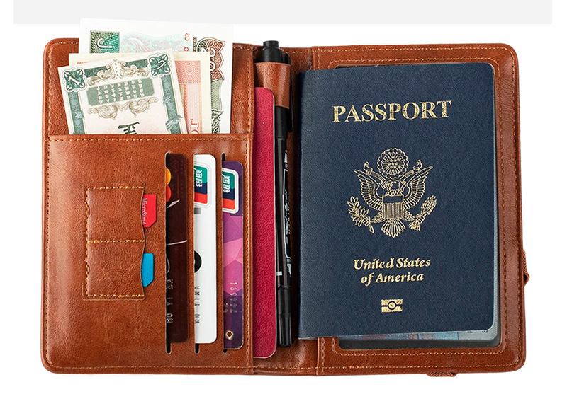 Multifunctional passport holder, travel document organizer