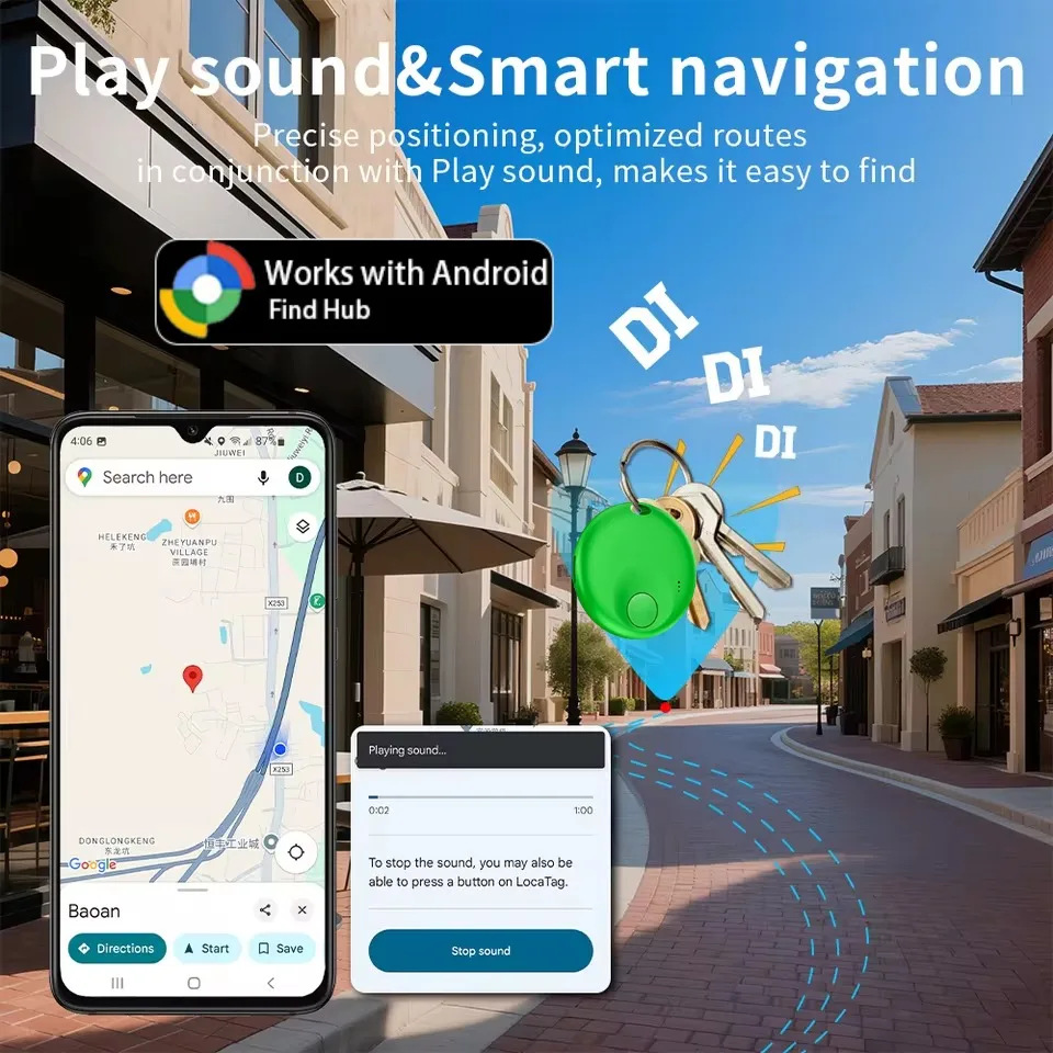 Google Android GPS konum takip cihazı