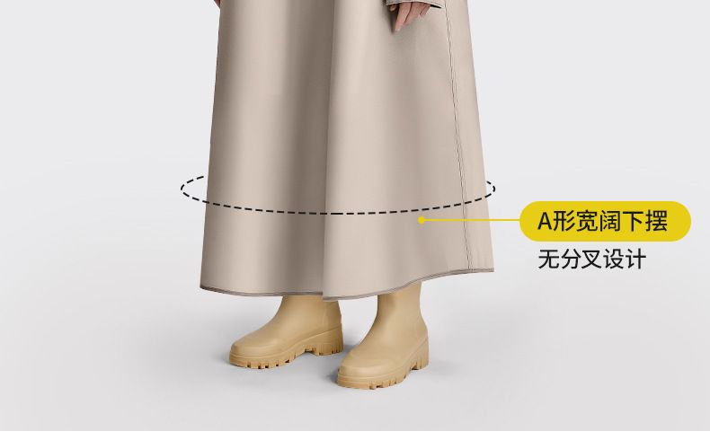 Electric vehicle raincoat single-person, full-body protection