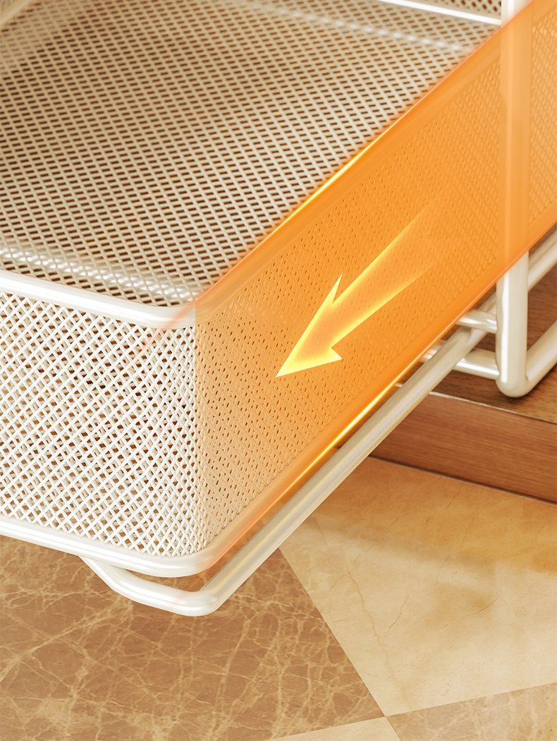 Under-sink pull-out storage basket, multi-layer