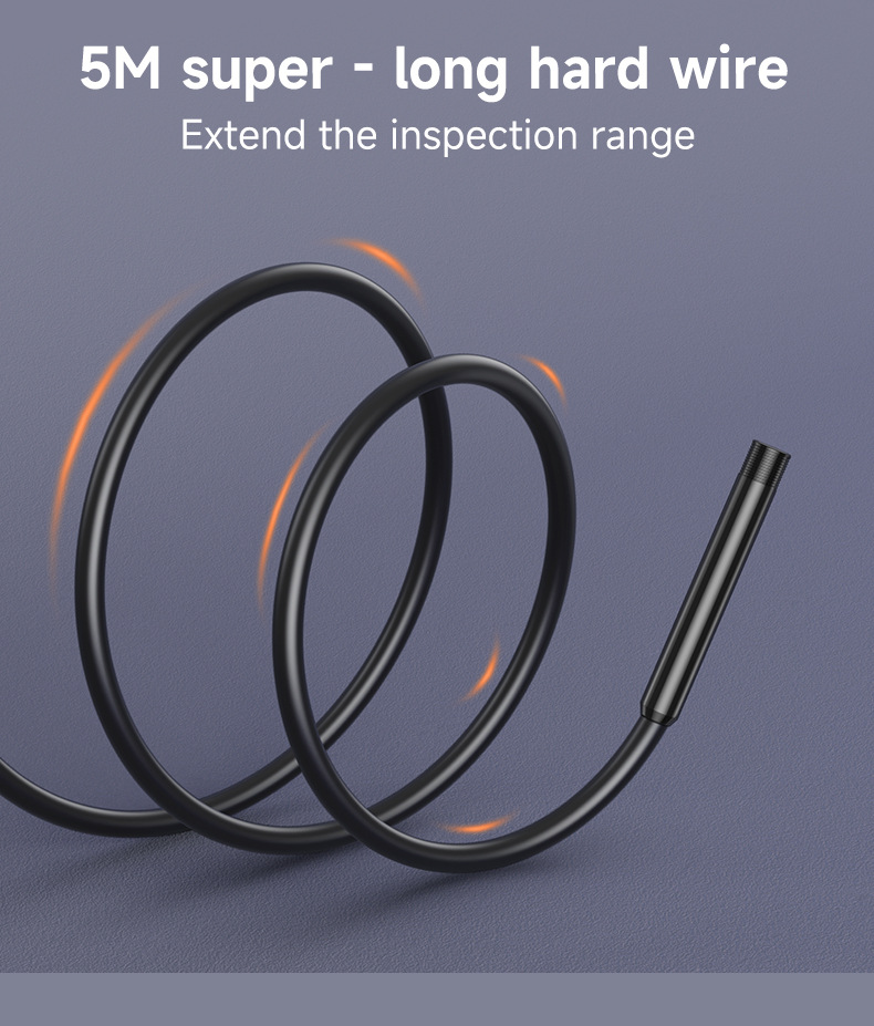 Endoscope 5.5mm, digital, HD camera with display