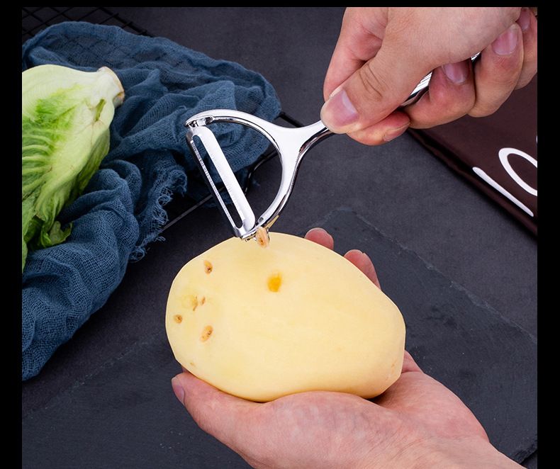 Paslanmaz çelik meyve soyucu, patates bıçağı