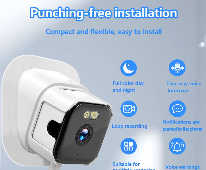 HD window camera, WiFi, night vision, remote monitoring