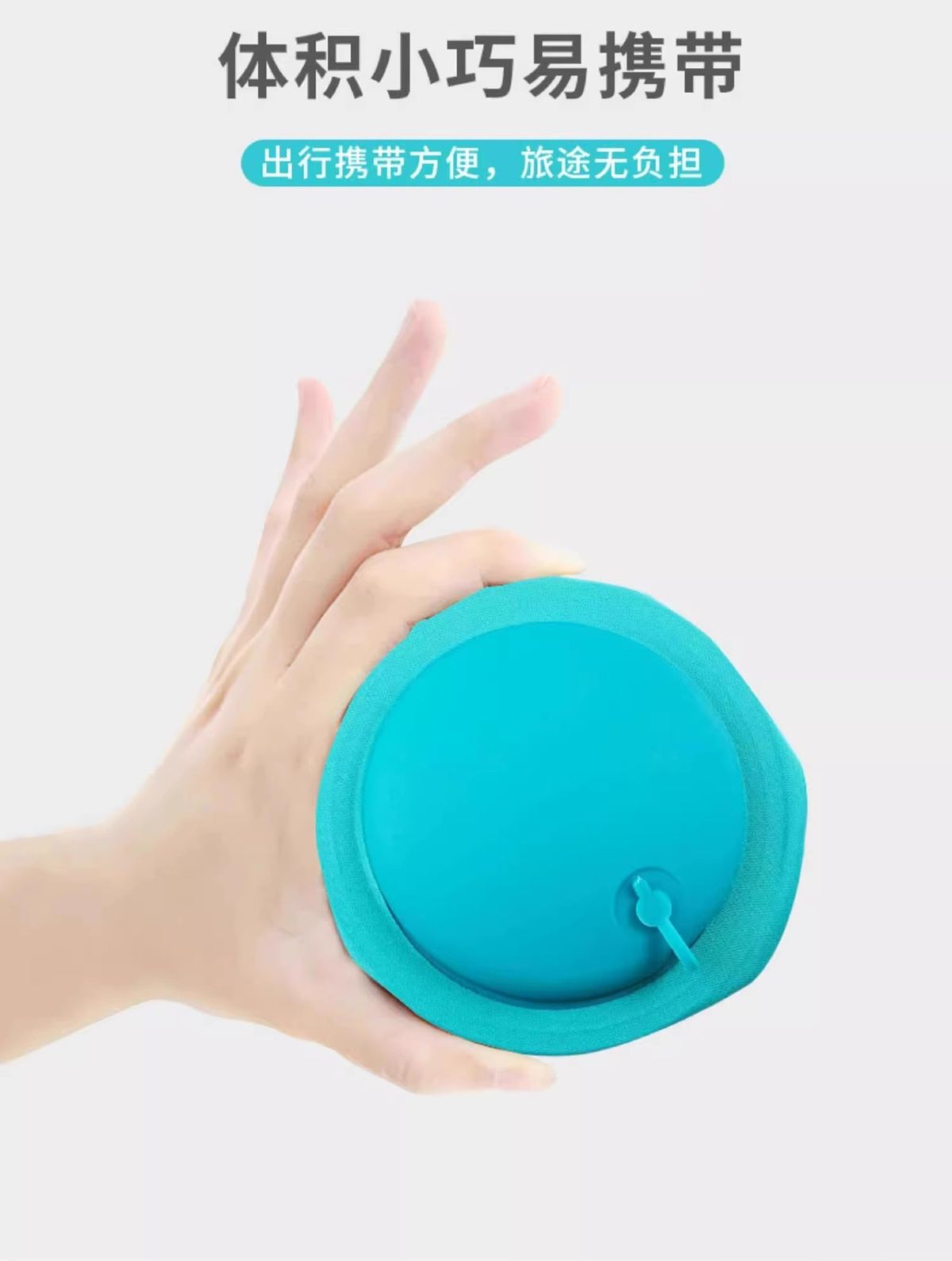 Inflatable U-Shaped Neck Pillow for Travel and Car