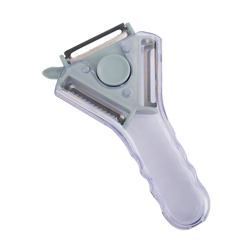 3-in-1 Küchenschäler Gemüseschneider Raspel drehbar