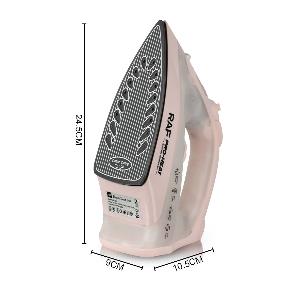 Handheld steam iron 1200W, compact and portable
