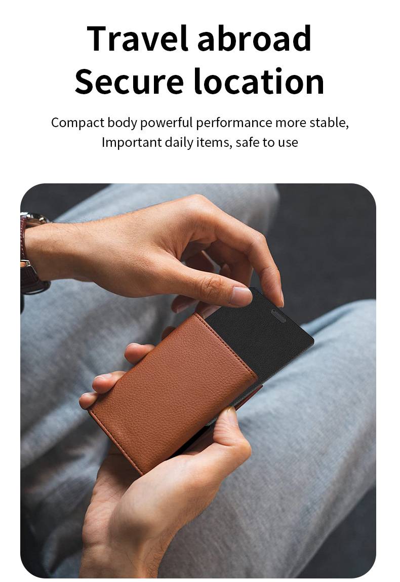 Wireless charging tracker, MFi compatible, wallet locator