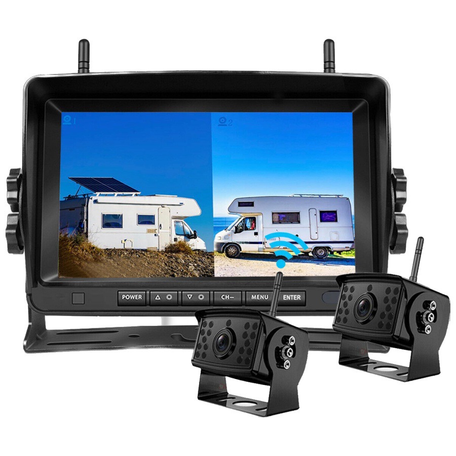 1080P car backup camera DVR wireless system