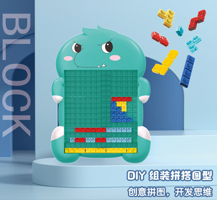 3D Tetris Yapboz, Çocuk Oyuncağı, Eğitici