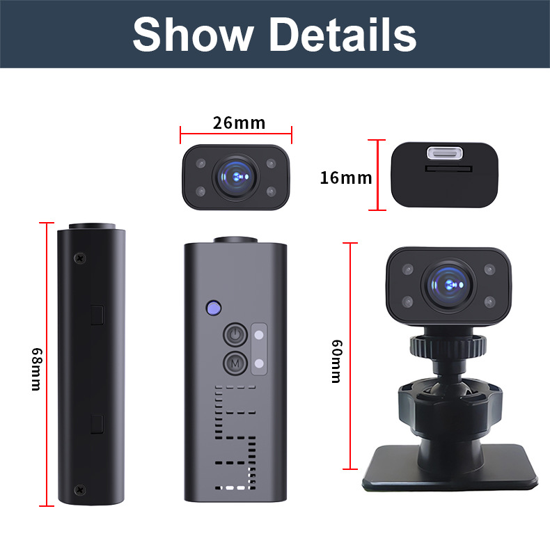 Security camera WiFi, WK13, night vision, smart home