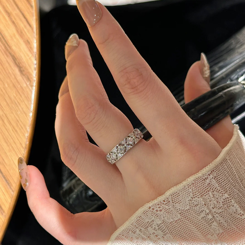 Damenring 18 Karat Silber