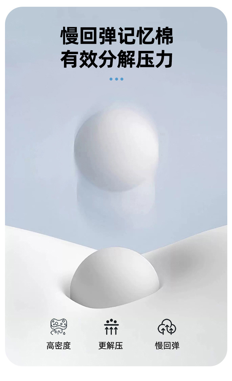 Memory-Foam-Nackenkissen, Schmetterlingsform