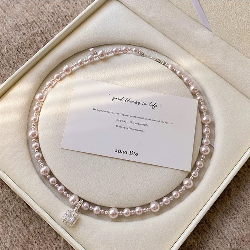 Perlenkette, Luxus-Design, Kette enthalten
