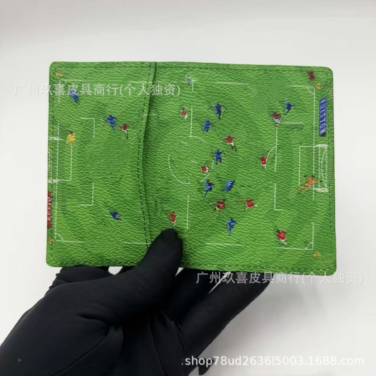Genuine leather passport holder multi-functional card wallet