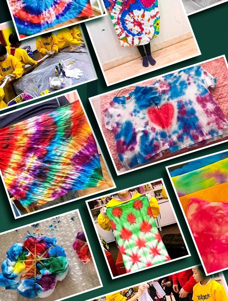 Batik Dye DIY Kit, Children's Craft, Boiling-Free