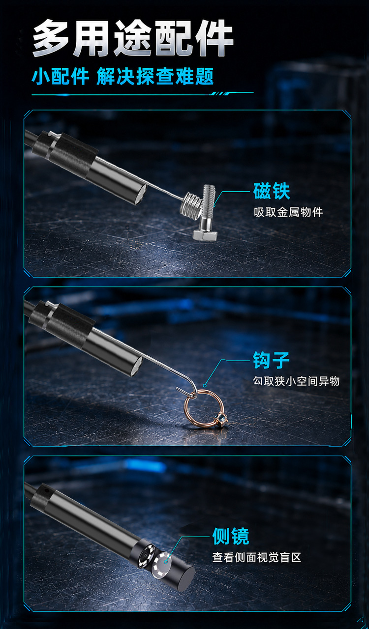 Endoscope camera Type-C, HD, Android phone compatible