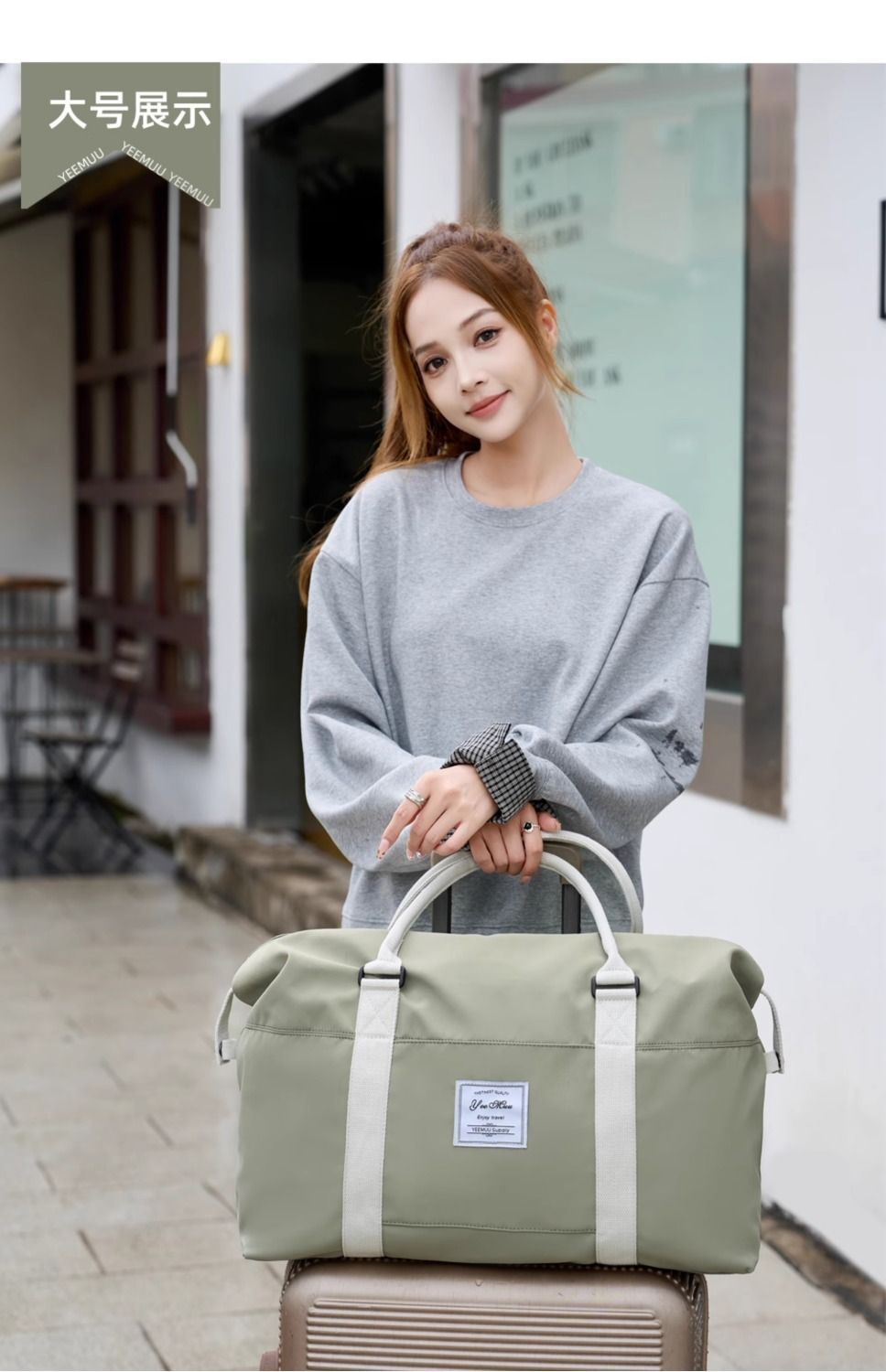 Reisetasche große Kapazität Fluggepäck Kurztrip