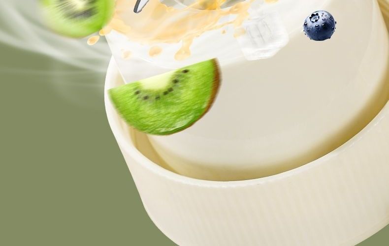 Portable cordless juicer, ice crusher function, smart design