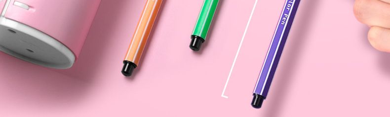 Aquarell-Stiftset, 12 und 48 Farben, waschbar