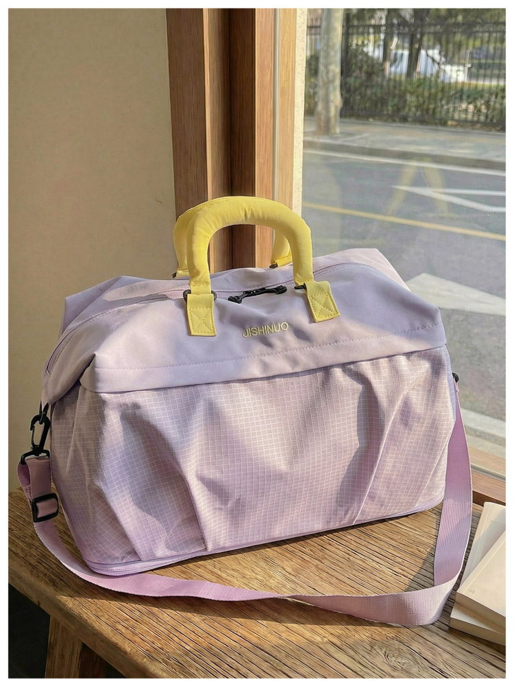Expandable travel bag, large capacity, lightweight, women's