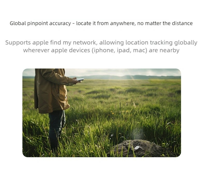 iTag wireless tracker, iOS compatible, elderly and child tracking