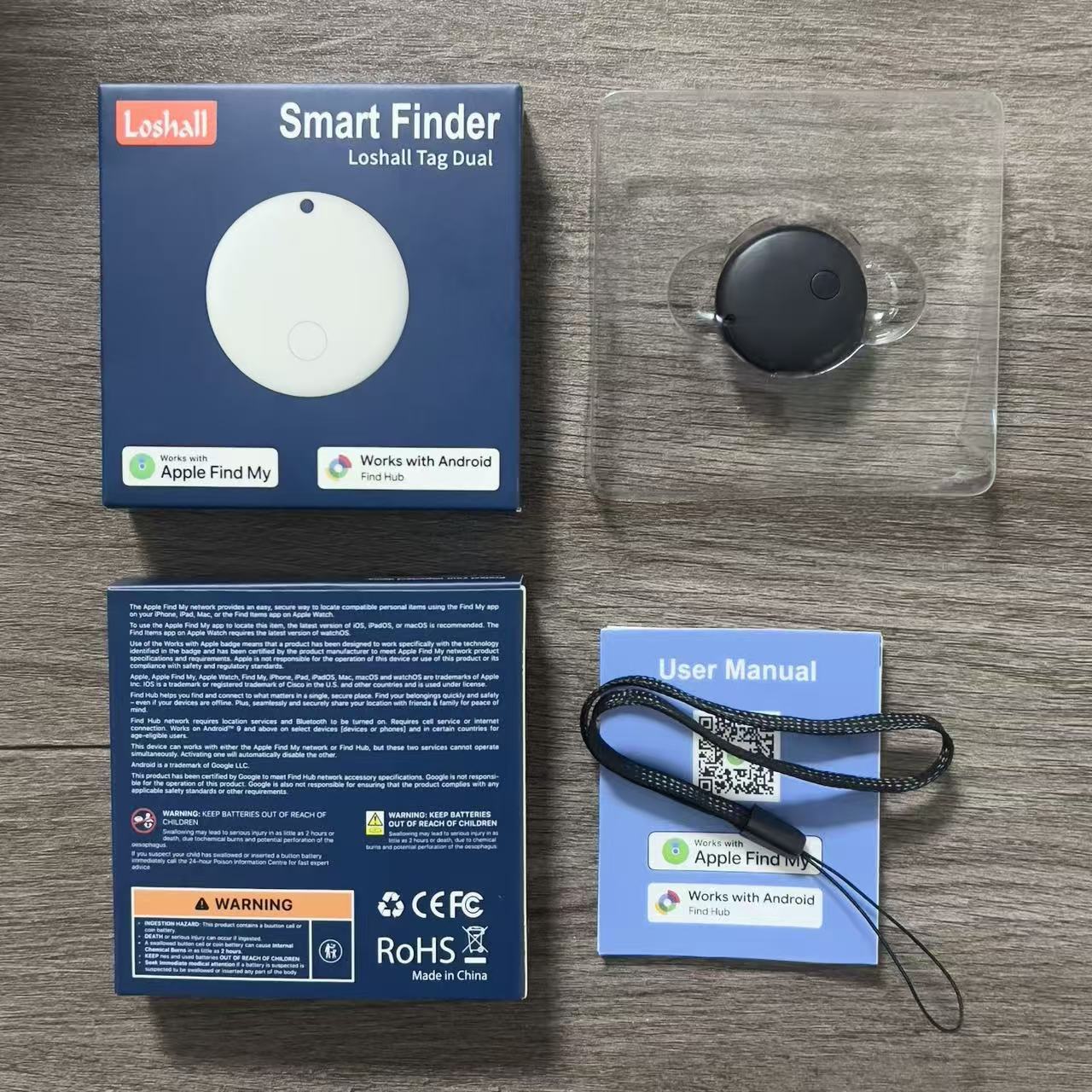 Çift sistem GPS izleme cihazı iOS Android uyumlu