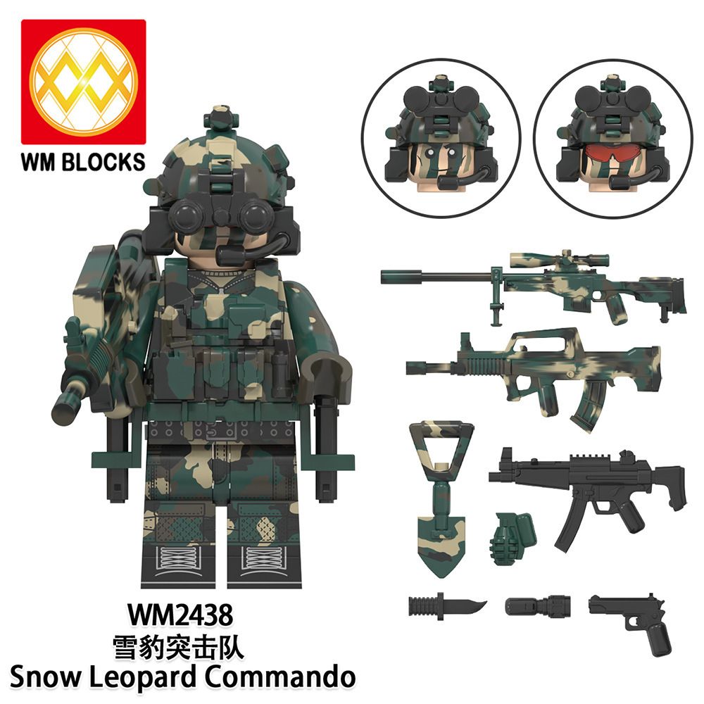 WM6147 çocuk montaj blok minifigür oyuncak seti