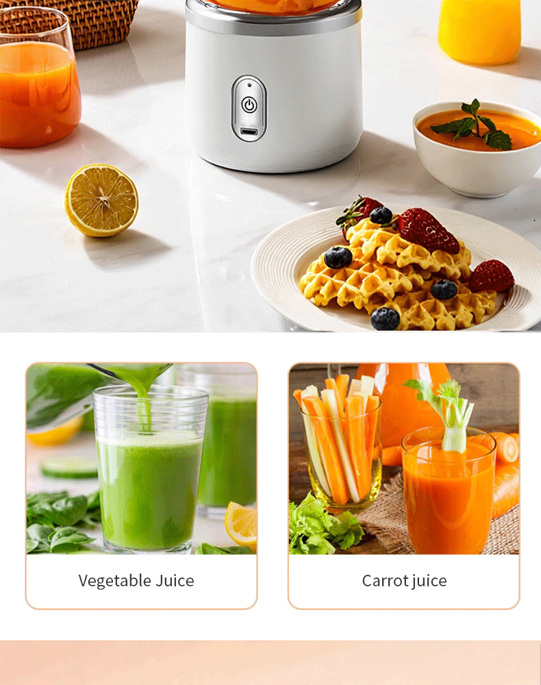 Portable juicer blender with ice crusher, multifunctional