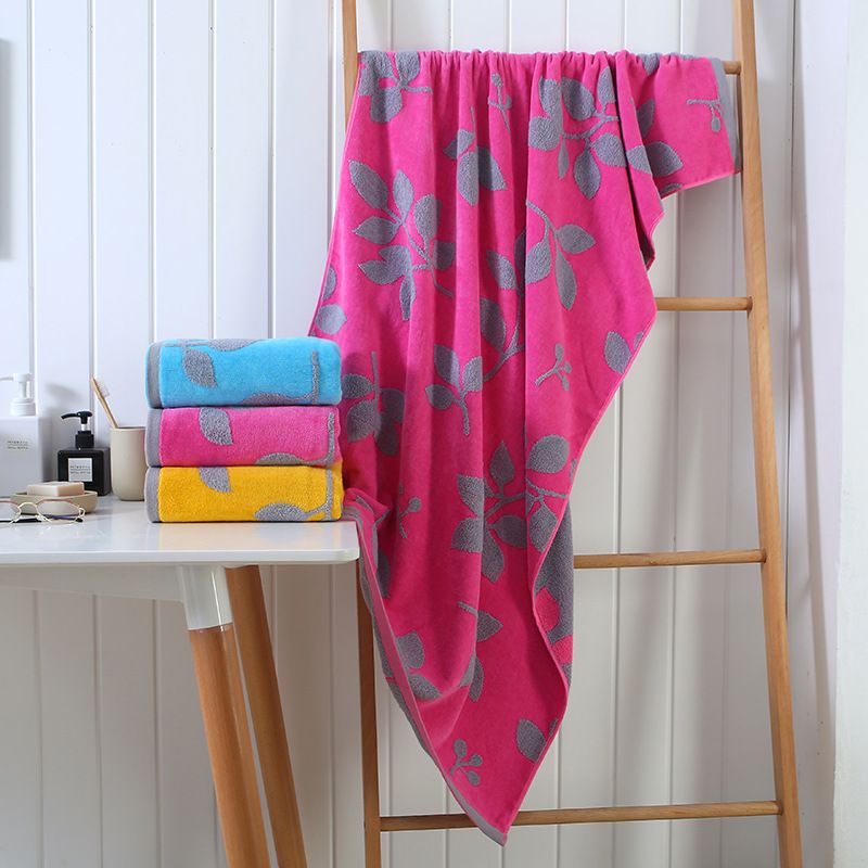Baumwoll-Handtuch-Set, saugfähig, 3 Farben wählbar