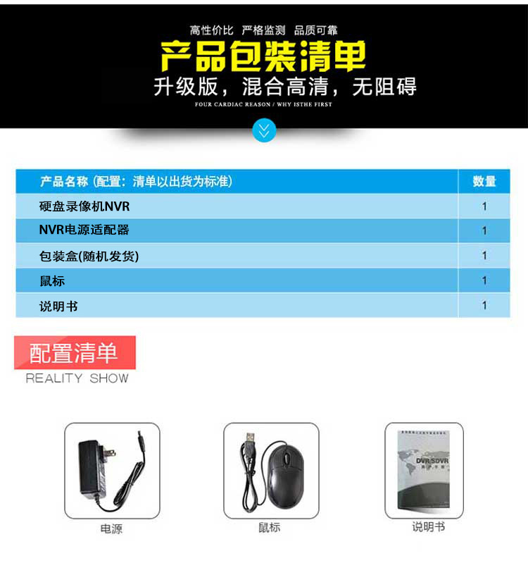 XM Xiongmai 4/8/16 Channel 4K NVR Network Video Recorder POE
