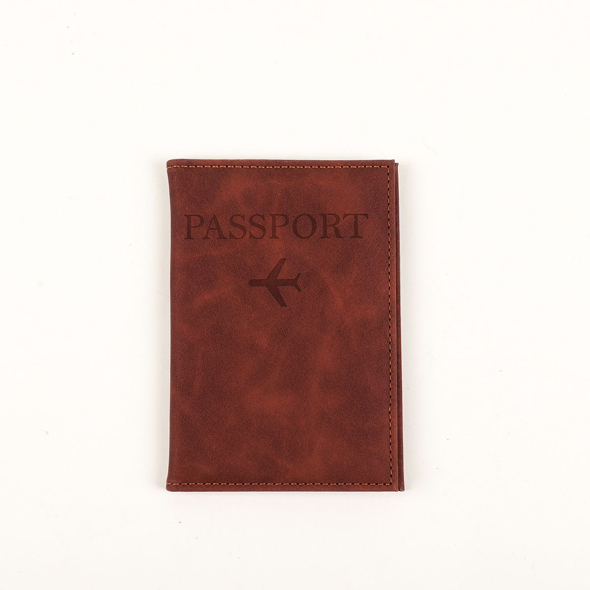 PU leather passport protective case, large capacity