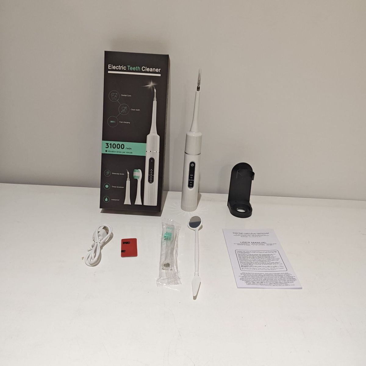 跨境爆款家用电动洁牙器多功能手持电动牙刷牙结石去除器美牙仪